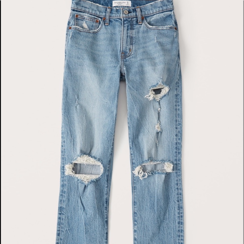 Abercrombie & Fitch The Boyfriend Midrise Sz 28 (6R)